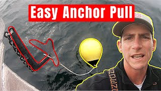 How to Pull Anchor with an Anchor Ball No Windlass [upl. by Trepur]