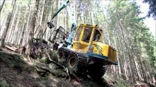 HSM 208F Forwarder Extrem Steep Slope [upl. by Wauters]