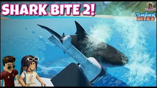 Shark Bite 2  Segundo Vídeo na Nova Versão do Jogo 🦈 Roblox Canal da Geninho [upl. by Ellebanna]