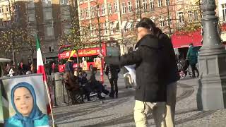 MEK Supporters Rally in Copenhagen Demanding Closure of Iranian Embassy and Blacklisting of IRGC 2 [upl. by Mauceri]