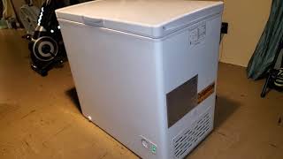 HOUSEHOLD FREEZER BY CRITERION 70  72 cu ft MODEL 4535419 Product Review [upl. by Elumas]