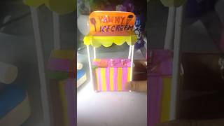 DIY paper icecream shop  You can try it diy papercraft icecream satisfying [upl. by Amahs]