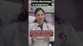 White discharge in pregnancy Dr Sireesha [upl. by Orlando692]