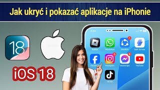 Jak ukrywać i pokazywać aplikacje na iPhonie  iOS 18 [upl. by Ylrae]