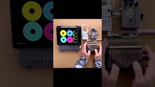 Live looping w Colour Palette thumb piano IHM OPZ Loopy Pro amp TX6 shorts [upl. by Lauber334]