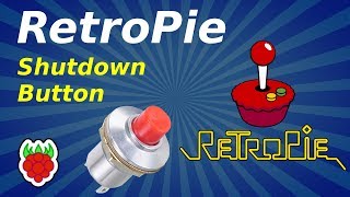 Raspberry Pi RetroPie Shutdown Button [upl. by Yurt]