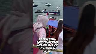 Aquabike JetskiWorld Championship Lake Toba 1317 Nov 2024 diikuti 30 negara [upl. by Mojgan]