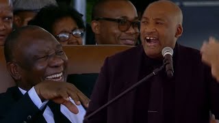 Gayton McKenzie Takes Swipe At EFF quotThey Can Call Me HONORABLE Bhantinti Singing Ramaphosa Songquot [upl. by Daryle]