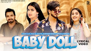 BABY DOLL  Renuka P  S Romio  Pranjal D  Aman J  Mukesh Jaji  haryanvi song haryanvi 2022 [upl. by Higginbotham]