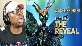 Masked Singer Butterfly All Performances amp Reveal  Season 2 REACTION [upl. by Xenos]