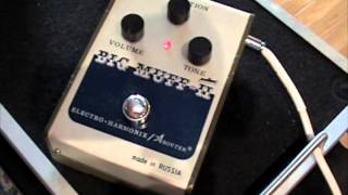 Electro Harmonix Sovtek Civil War Big Muff Pi with Kingbee Tele amp Dr Z Zwreck [upl. by Aitital]