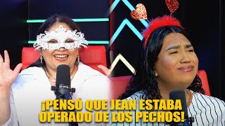 ¿Nueva panelista enmascarada la tiene en contra de Jean 😂  El Lengüetazo [upl. by Farleigh926]