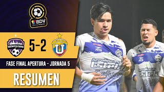 Partido contundente de Metropolitanos  LigaFUTVEBancodeVenezuela  Metropolitanos VS UCV [upl. by Alleen54]