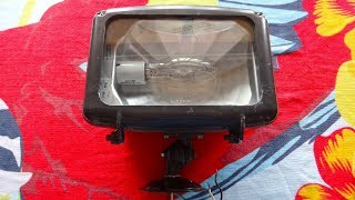 Lithonia Lighting 100watt Metal Halide Flood Light [upl. by Aday]