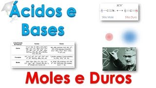 MegaQuímica 15 Ácidos e Bases Duros e MolesMacios Teoria de Pearson [upl. by Ynnam]