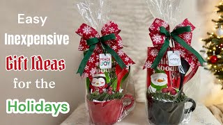 Easy and Inexpensive Gift Ideas for the Holidays Using Dollar Tree Items [upl. by Iam]