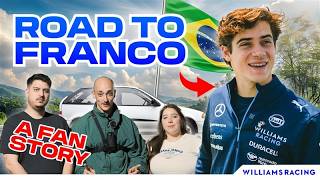 ROAD TO FRANCO  From Argentina to Brazil to meet Franco Colapinto ft Alex Pelao  Williams Racing [upl. by Assena]