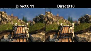 DirectX 11 vs DirectX 10 Heaven benchmark [upl. by Egor]