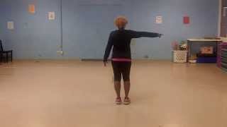 The Electric Slide 2 Line Dance Instructional [upl. by Vona]