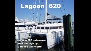 Lagoon 620 catamaran walkthrough presentation [upl. by Notniw659]