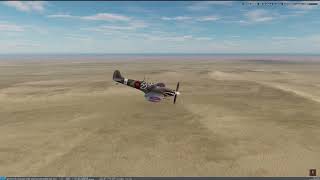 DCS  Steel in his Spitfire attacking grounded planes on Sinai P3 [upl. by Redla203]