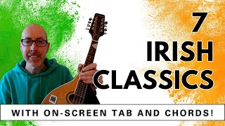 7 Irish songs on the mandolin [upl. by Ebehp651]