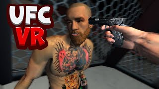 Fighting Conor McGregor in VR Nightclub Simulator [upl. by Burd356]