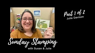 Sunday Stamping Ep 163 Stampin Up Season of Green amp Gold Suite  Christmas Online Exclusives [upl. by Atiuqram]