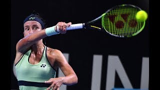 2018 Brisbane International Quarterfinal  Anastasija Sevastova vs Krunić  WTA Highlights [upl. by Morley]