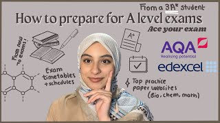 HOW TO PREPARE FOR A LEVEL EXAMS IN MARCH FROM A 3A STUDENT making your exam timetable  preparing [upl. by Brogle]