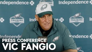 Eagles Press Conference Vic Fangio  August 18 2024 [upl. by Remoh]