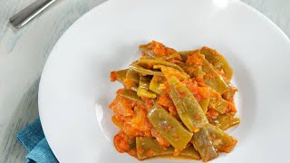 Recetas Thermomix ® TM31  Judías Verdes con Tomate [upl. by Ahtiekahs]