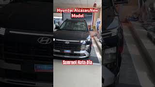 Hyundai Alcazar New Model  Alcazar Facelift New Launch trending automobile newcar suv [upl. by Nennerb]