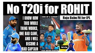 Why Rohit should remain the captain 🙏 विराट है टीम की जान  India vs Australia T20i Playing 11 [upl. by Aicenod]