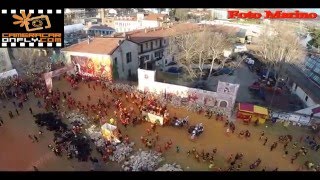 IMMAGINI PAZZESCHE  Battaglia delle Arance Vista dal Drone Carnevale Ivrea [upl. by Quintus]