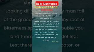 Holiness In The Lord 🙏motivation shortsfeed inspiration bible [upl. by Nereen591]