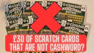 £30 mix of lotto scratch cards How many of these 8 scratch cards will be winners [upl. by Strauss]