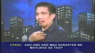 Ang mga karakter ng Dios na May likha sa tao part 5 [upl. by Nawoj]