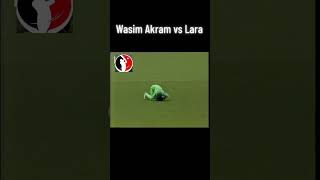 wasim Akram vs lara [upl. by Atinyl]