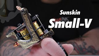 Sunskin SmallV Coil Tattoo Machines  Review Setup amp Unboxing [upl. by Feinstein]