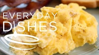 How to Make Fluffy Scrambled Eggs [upl. by Lyudmila]