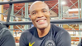 ANDERSON SILVA IN DEPTH ON BOXING FIGHT WITH JULIO CESAR CHAVEZ JR CANELO GSP VS OSCAR amp MORE [upl. by Anawek356]