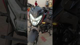 2024 NS 160 Black Colour 💥🔥 millionaire ns160 pulsar bajaj shorts explore [upl. by Adnorat]