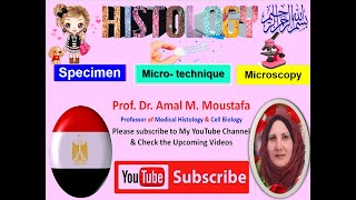 Histology Specimen Microtechnique amp types of Microscope Dr Amal Mohamed Moustafa [upl. by Erme]