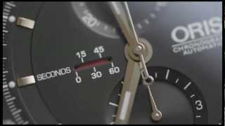 Oris Artix GT Chronograph Retrograde small second in action 2012 [upl. by Aiuqat]