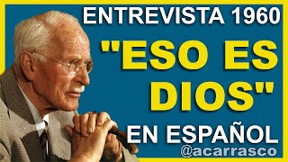 C G Jung habla de Dios Entrevista 1960 Audio en Español [upl. by Ahtanamas]