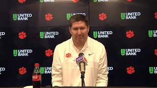 NC State 78 Clemson 77 Brad Brownell postgame [upl. by Normi]