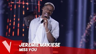 Jeremie Makiese – Miss You  Lives  The Voice Belgique Saison 10 [upl. by Regnig]