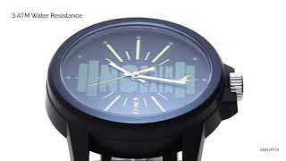 Fastrack FastFit Black Dial Analog Unisex Watch with Day and Date Display  68012PP14 [upl. by Alberto200]