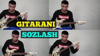 GITARANI SOZLASH ГИТАРАНИ СОЗЛАШ ГИТАРАНИ НАСТРОЙКА КИЛИШ [upl. by Fachan]